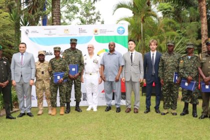 UPDF Officers Graduate In French Language