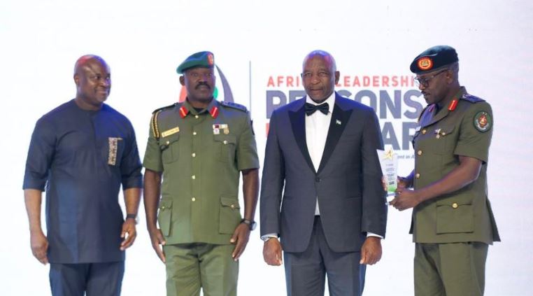 CDF Muhoozi Kainerugaba Receives African Continental Person of The Year Award In Ghana