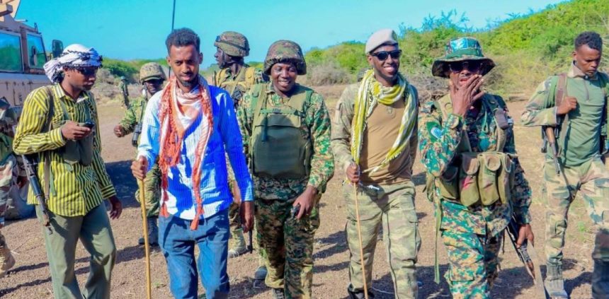 UPDF And Somali Forces Rehabilitate Key Supply Route In Somalia