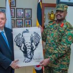 CDF Muhoozi Kainerugaba Commends Outgoing Russian Ambassador Vladlen Semivolos For Strengthening Strategic Military Ties