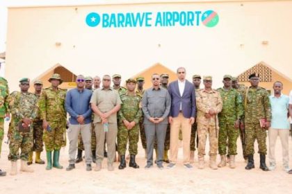 Somali Minister Hails UPDF Troops For Barawe Airport Renovation