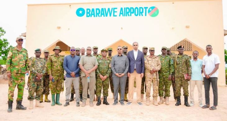 Somali Minister Hails UPDF Troops For Barawe Airport Renovation