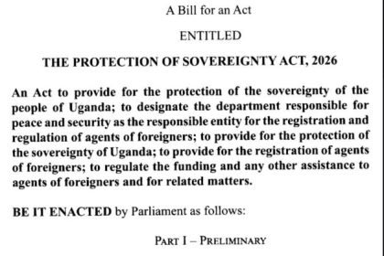 Parliament Enacts Landmark Protection of Sovereignty Bill 2026