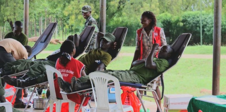 UPDF 3 Division Conducts Blood Donation Drive