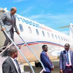 President Museveni’s Inauguration: Somalia’s Leader Hassan Sheikh Mohamud Arrives In Uganda