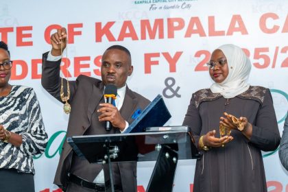Outgoing Kampala Lord Mayor Erias Lukwago Hands Over To Ronald Balimwezo After Turbulent 15 Year Reign At City Hall