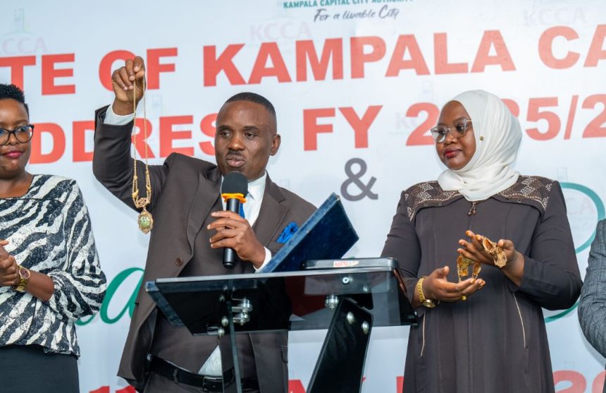 Outgoing Kampala Lord Mayor Erias Lukwago Hands Over To Ronald Balimwezo After Turbulent 15 Year Reign At City Hall