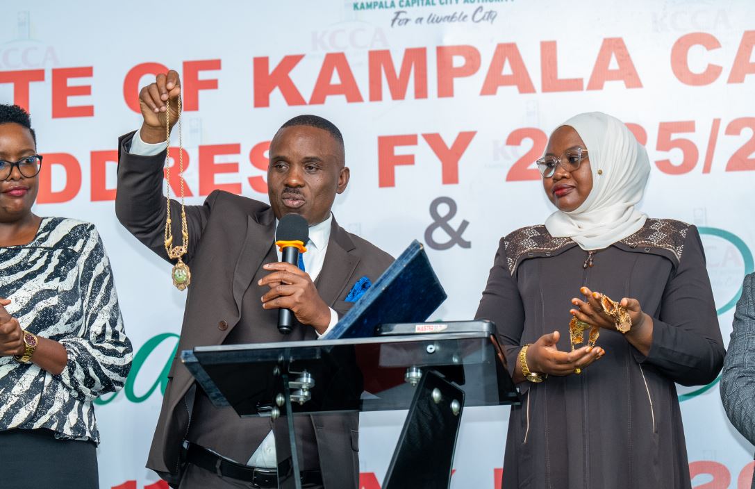 Outgoing Kampala Lord Mayor Erias Lukwago Hands Over To Ronald Balimwezo After Turbulent 15 Year Reign At City Hall