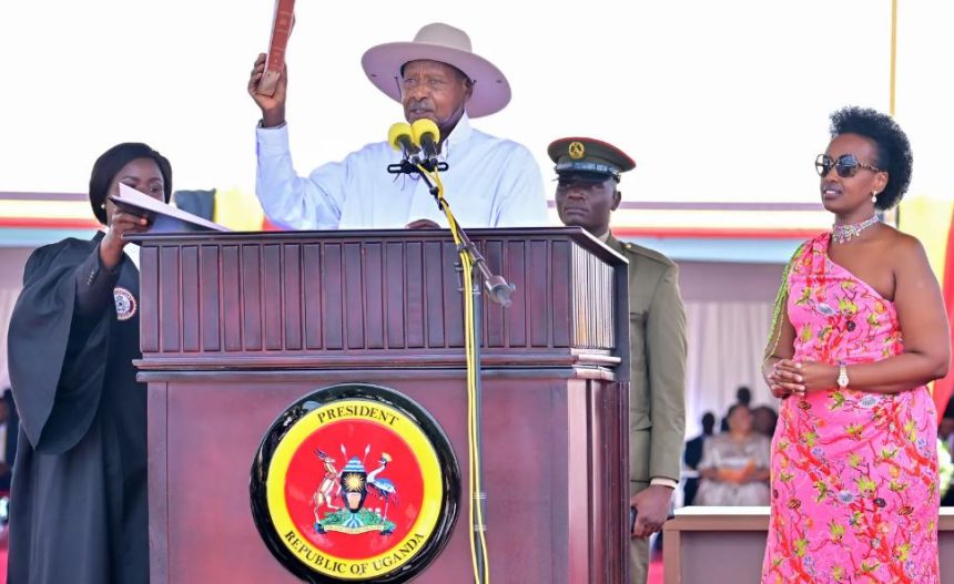 President Museveni Declares No More Sleep In New Kisanja As He Begins New Seventh Term