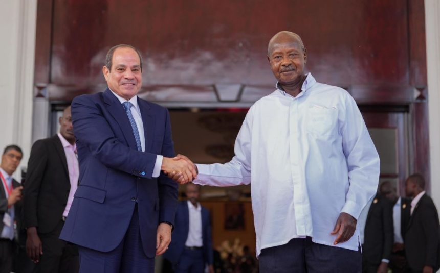President Museveni And Egyptian Leader H.E. Abdel Fattah El-Sisi Strengthen Uganda-Egypt Ties
