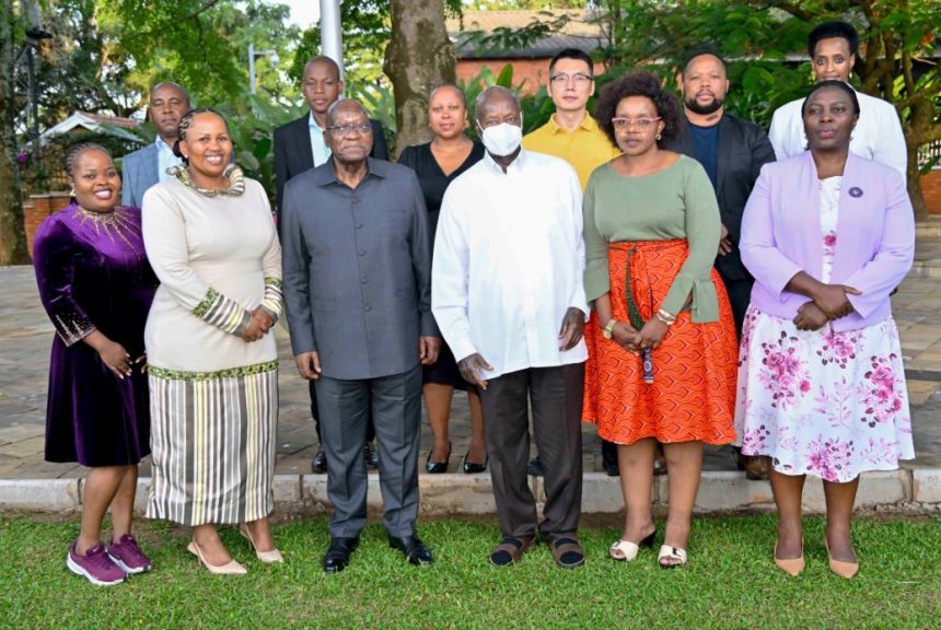 President Museveni Hosts Former South African Leader Jacob Zuma