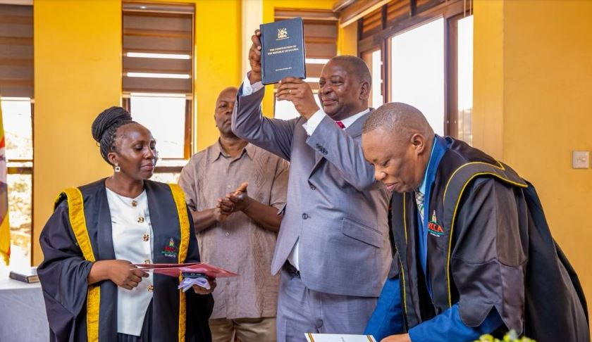 Emmanuel Sserunjogi Sworn In for 3rd Term As Kawempe Mayor Amid Pledges To Boost Services
