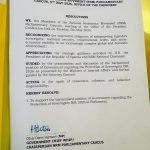 NRM Parliamentary Caucus Resolves To Support Protection Of Sovereignty Bill 2026