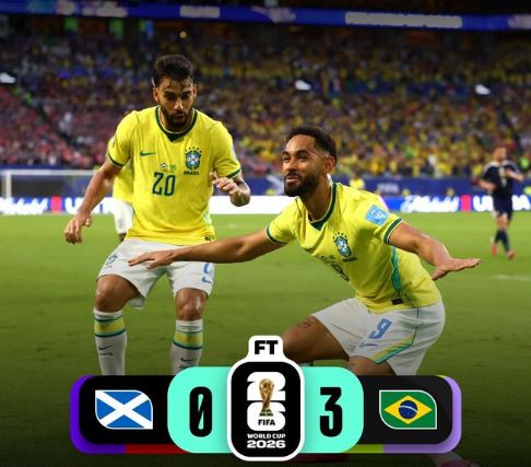 World Cup 2026: Scotland 0 - 3 Brazil