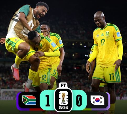World Cup 2026: South Africa 1 - 0 South Korea