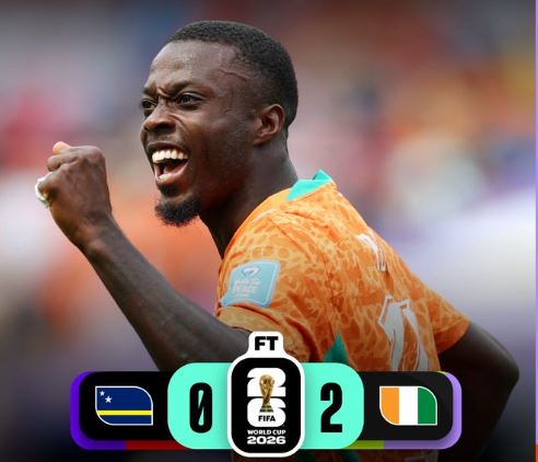 World Cup 2026: Curaçao 0 - 2 Ivory Coast