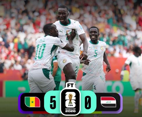World Cup 2026: Senegal 5 - 0 Iraq