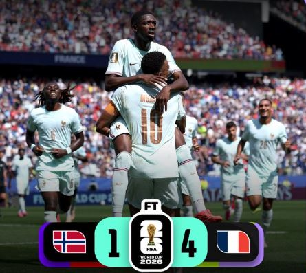 World Cup 2026: Norway 1 - 4 France