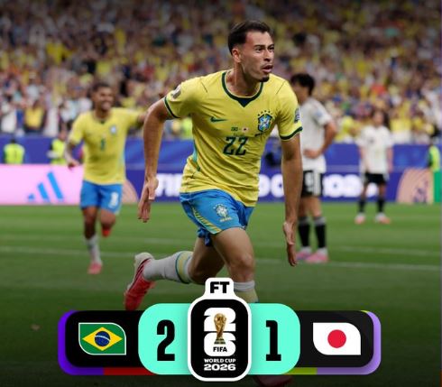 World Cup 2026: Brazil 2 - 1 Japan