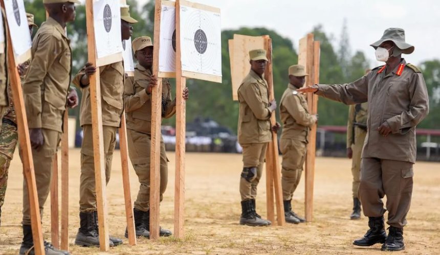 President Museveni Warns New Police Officers Against Corruption, Urges Discipline And Good Health