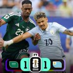 World Cup 2026: Saudi Arabia 1 - 1 Uruguay