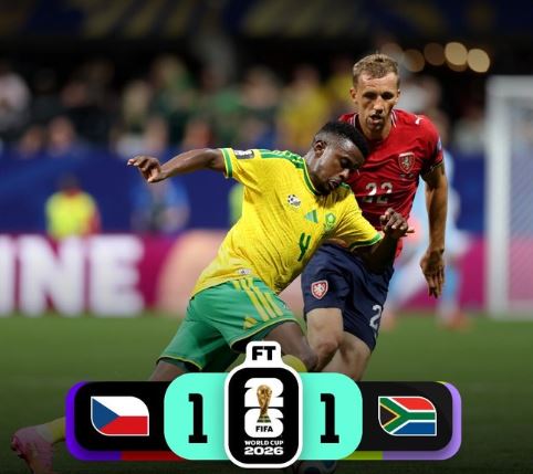 World Cup 2026: Czech Republic 1- 1 South Africa