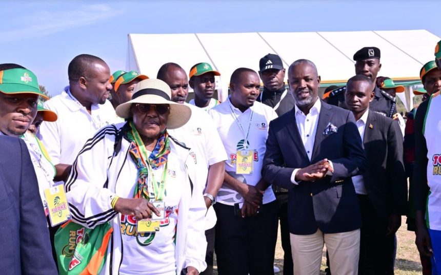 Deputy Speaker Tayebwa Represents Museveni At Inaugural Olympic Tooke Run In Bushenyi