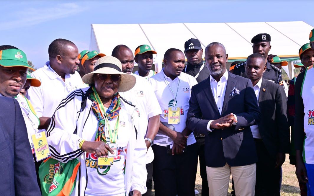 Deputy Speaker Tayebwa Represents Museveni At Inaugural Olympic Tooke Run In Bushenyi