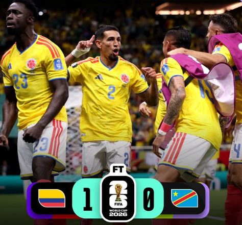 World Cup 2026: Colombia 1 - 0 DR Congo