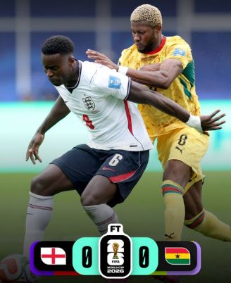 World Cup 2026: England 0 - 0 Ghana