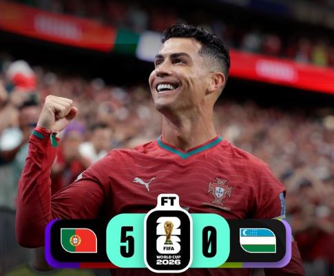 World Cup 2026: Portugal 5 - 0 Uzbekistan