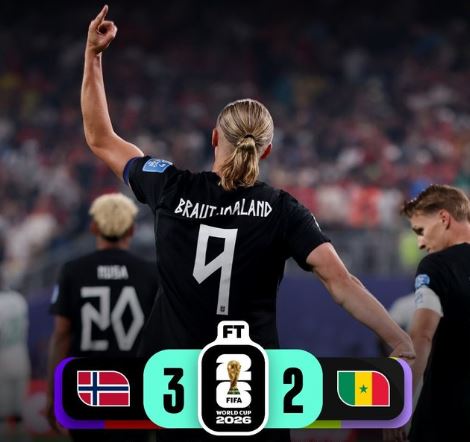 World Cup 2026: Norway 3 - 2 Senegal