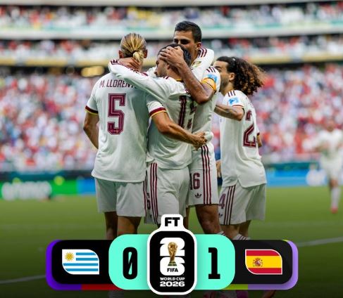 World Cup 2026: Uruguay 0 - 1 Spain