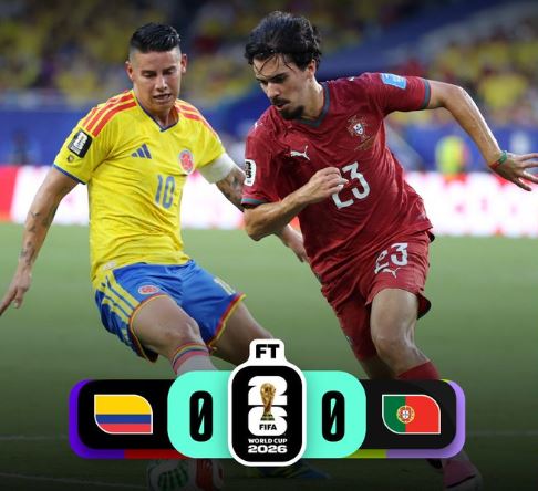 World Cup 2026: Colombia 0 - 0 Portugal