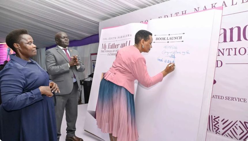 Col. Nakalema Launches Book Honouring Late Father, Rev. Eliasaph Sserwadda
