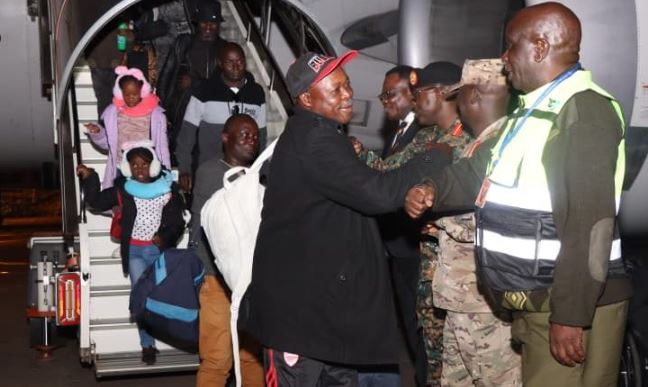 Uganda Receives Fifth Group Of 133 Evacuees From South Africa