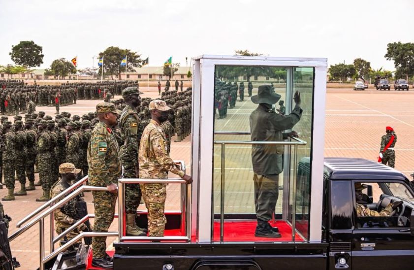 President Commends CDF On Improving Soldiers’ Welfare At Historic Joint Recruits Pass-out