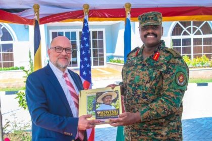 CDF Muhoozi Kainerugaba, Acting U.S. Ambassador Discuss Bilateral Relations