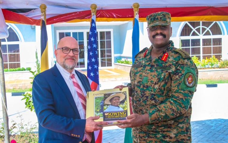 CDF Muhoozi Kainerugaba, Acting U.S. Ambassador Discuss Bilateral Relations