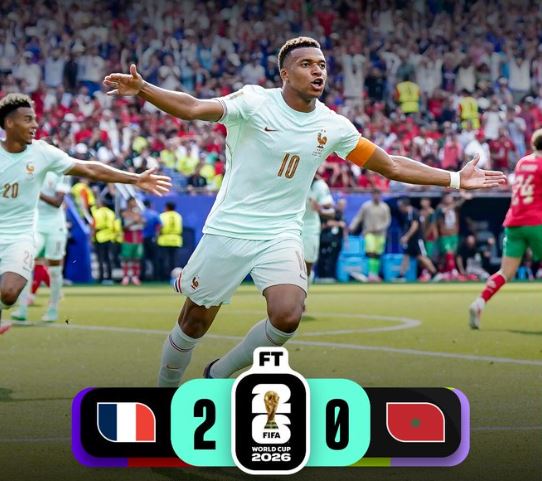 World Cup 2026: France 2 - 0 Morocco