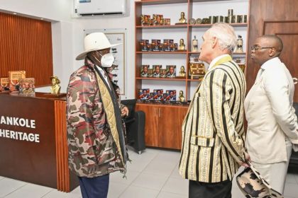 President Museveni Commissions NEC Meat And Beans Processing Factory, Urges Farmers To Drive Agro-Industrialisation