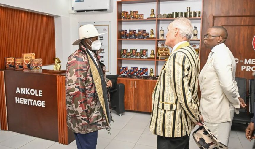 President Museveni Commissions NEC Meat And Beans Processing Factory, Urges Farmers To Drive Agro-Industrialisation