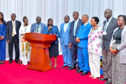 NRM Deputy National Treasurer Jacqueline Kyatuheire Hails Launch Of Insurance Plan For Former MPs