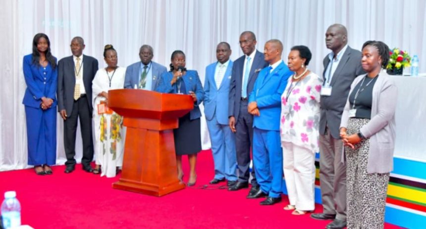 NRM Deputy National Treasurer Jacqueline Kyatuheire Hails Launch Of Insurance Plan For Former MPs