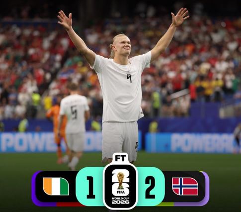 World Cup 2026: Ivory Coast 1 - 2 Norway