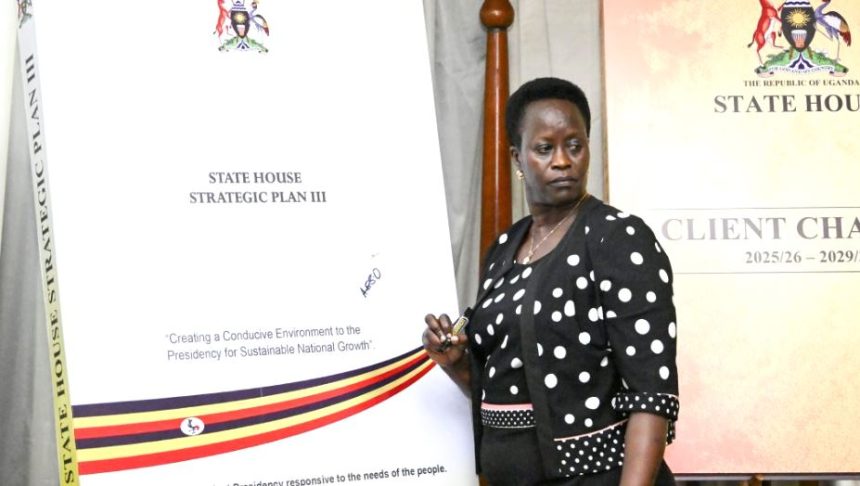 State House Launches Strategic Development Plan, Service Delivery Standards And Client Charter