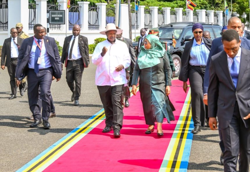 Presidents Museveni And Samia Suluhu Launch New Phase Of Uganda-Tanzania Energy Partnership
