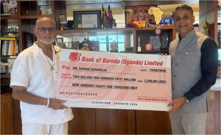 Dr. Sudhir Ruparelia Receives Shs2.25bn Dividend As Bank Of Baroda Profits Surge