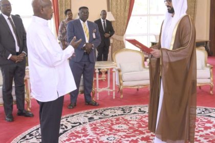 President Museveni Receives Credentials From Five New Envoys