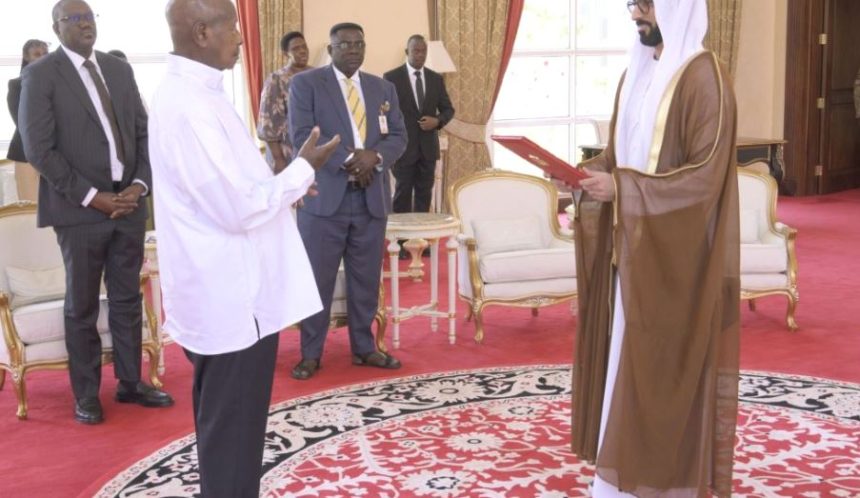 President Museveni Receives Credentials From Five New Envoys